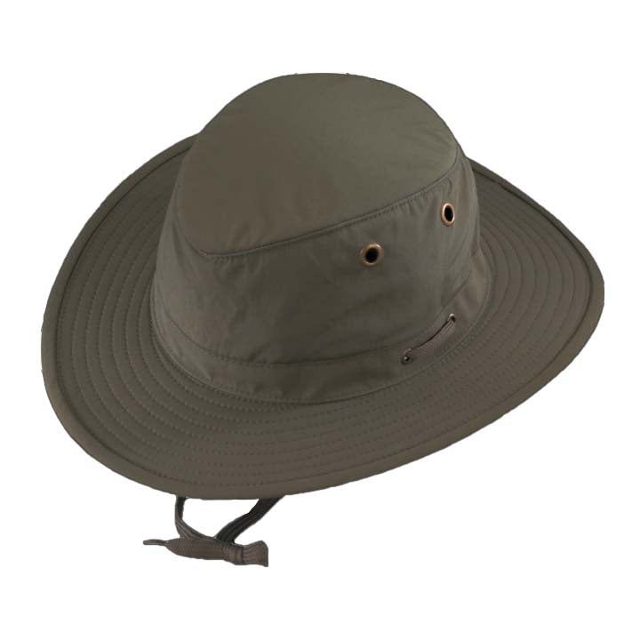 Henschel Hats - Microfiber Boonie with 3D Dimension Brim Bucket Hat Henschel Hats H5553-36L Olive Large (23") 