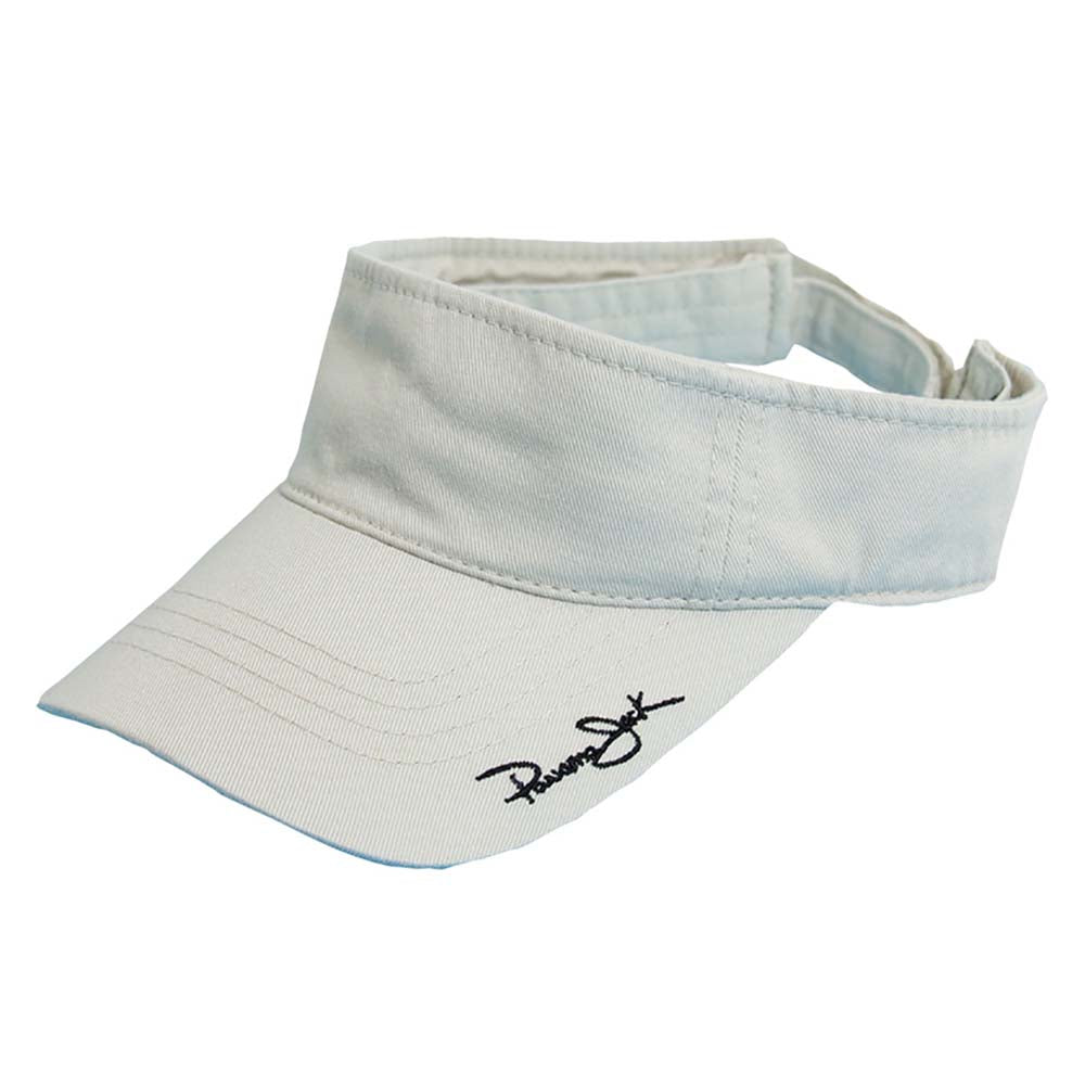 Men's Cotton Visor with Velcro® Backstrap - Panama Jack Hats Visor Cap Panama Jack Hats PJ13-PUTTY Putty OS 