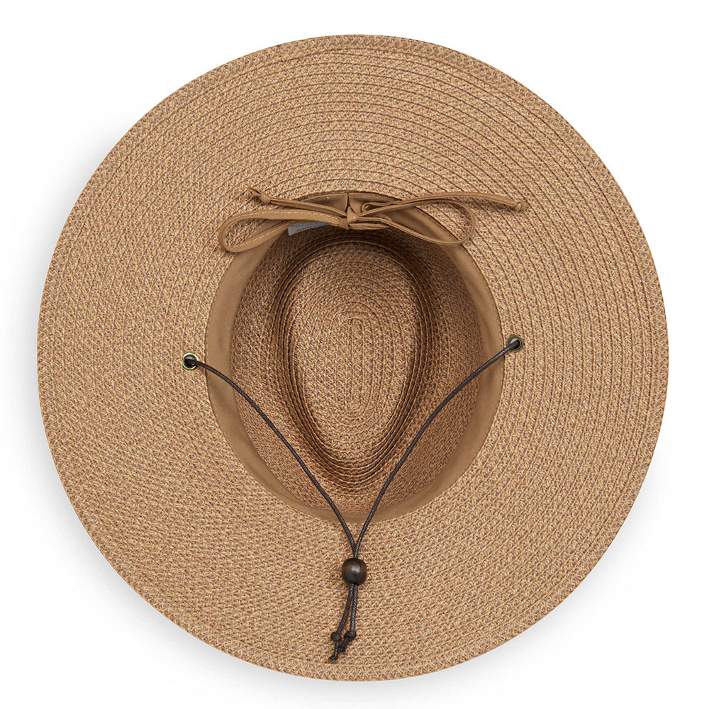 Petite Sanibel Wide Brim Safari Hat with Chin Cord - Wallaroo Hats Safari Hat Wallaroo Hats    