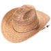Rodeo Burnt Palm Leaf Western Hat - Tula Hats Cowboy Hat Tula Hats    