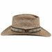 Twisted Seagrass Golf Hat - Scala Hats Gambler Hat Scala Hats    