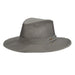 No Fly Zone Mesh Brim Safari Hat - Stetson Hats Safari Hat Stetson Hats STC198-WILLOW3 Grey L (23 1/4") 