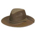 Grande Aussie Crushable Breezer, S to 3XL Hat Sizes - Henschel Hats Safari Hat Henschel Hats h5301KHM Earth Medium (22 1/2") 