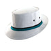DPC Global Packable Bucket Hat with Snap Brim Bucket Hat Dorfman Hat Co. MSCT998WHM White Medium (57 cm) 