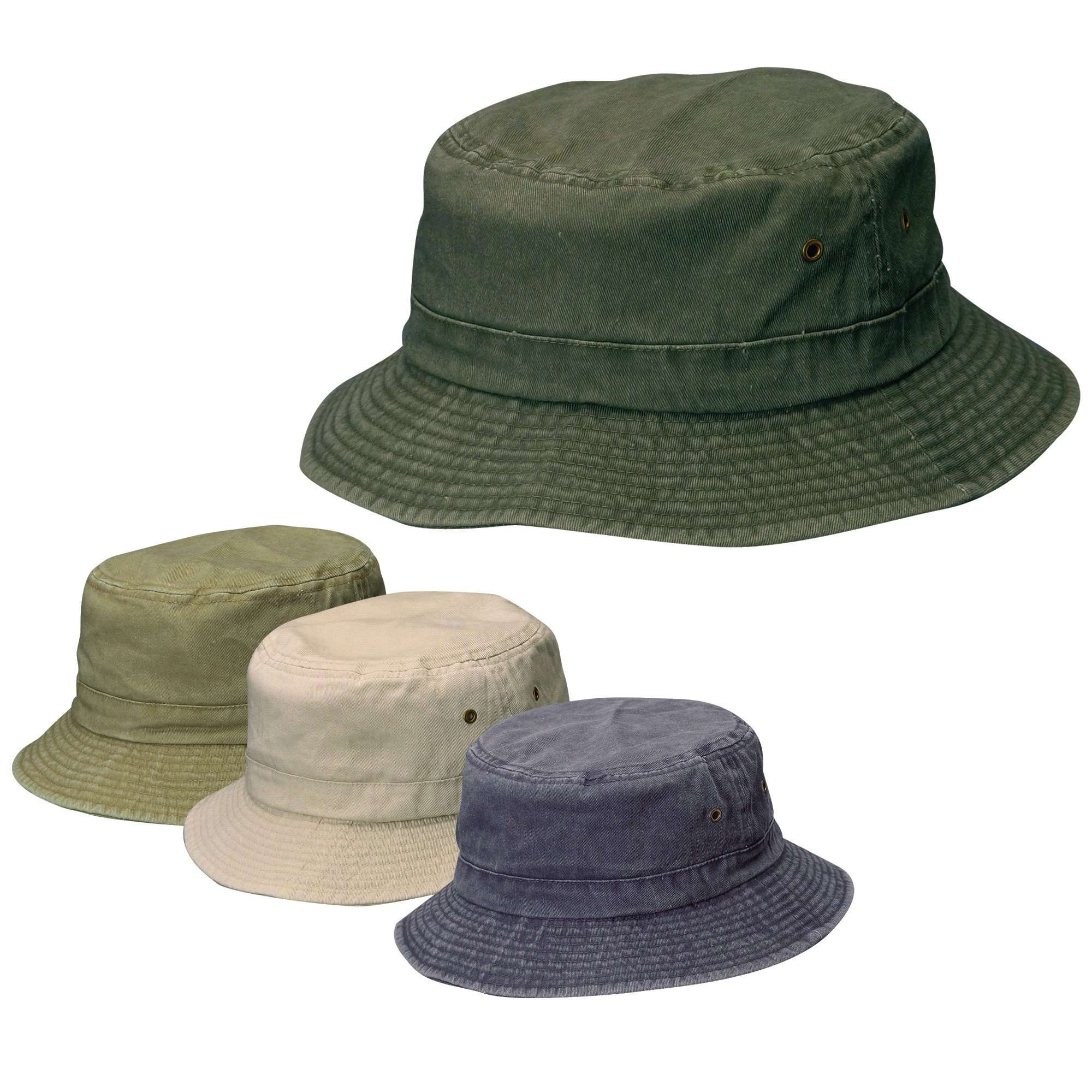 DPC Dyed Twill Bucket Hat Bucket Hat Dorfman Hat Co.    