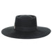 Aphrodite Wool Felt Gaucho Hat with Celestial Charms - Scala Hats Bolero Hat Scala Hats    