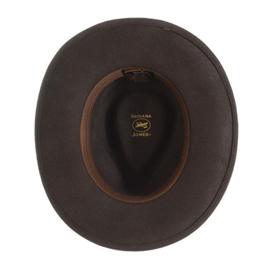 Belloq Crushable Water Repellent Wool Felt Outback Hat - Indiana Jones Hat Safari Hat Indiana Jones Hats    