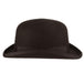 Black Structured Wool Felt Bowler Hat - Scala Men's Hats Bowler Hat Scala Hats    