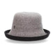 Boiled Wool Up Brim Hat - Callanan Hats Kettle Brim Hat Callanan Hats LV453-GRY Grey Medium (57 cm) 