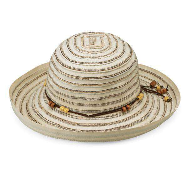 Breton Up Brim Shapeable Sun Hat - Wallaroo Hats Kettle Brim Hat Wallaroo Hats WSBREIV Ivory M/L (58 cm) 