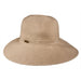 Cappelli's Iridescent Ribbon Facesaver Wide Brim Hat Cappelli Straworld WSRP566NT Natural  