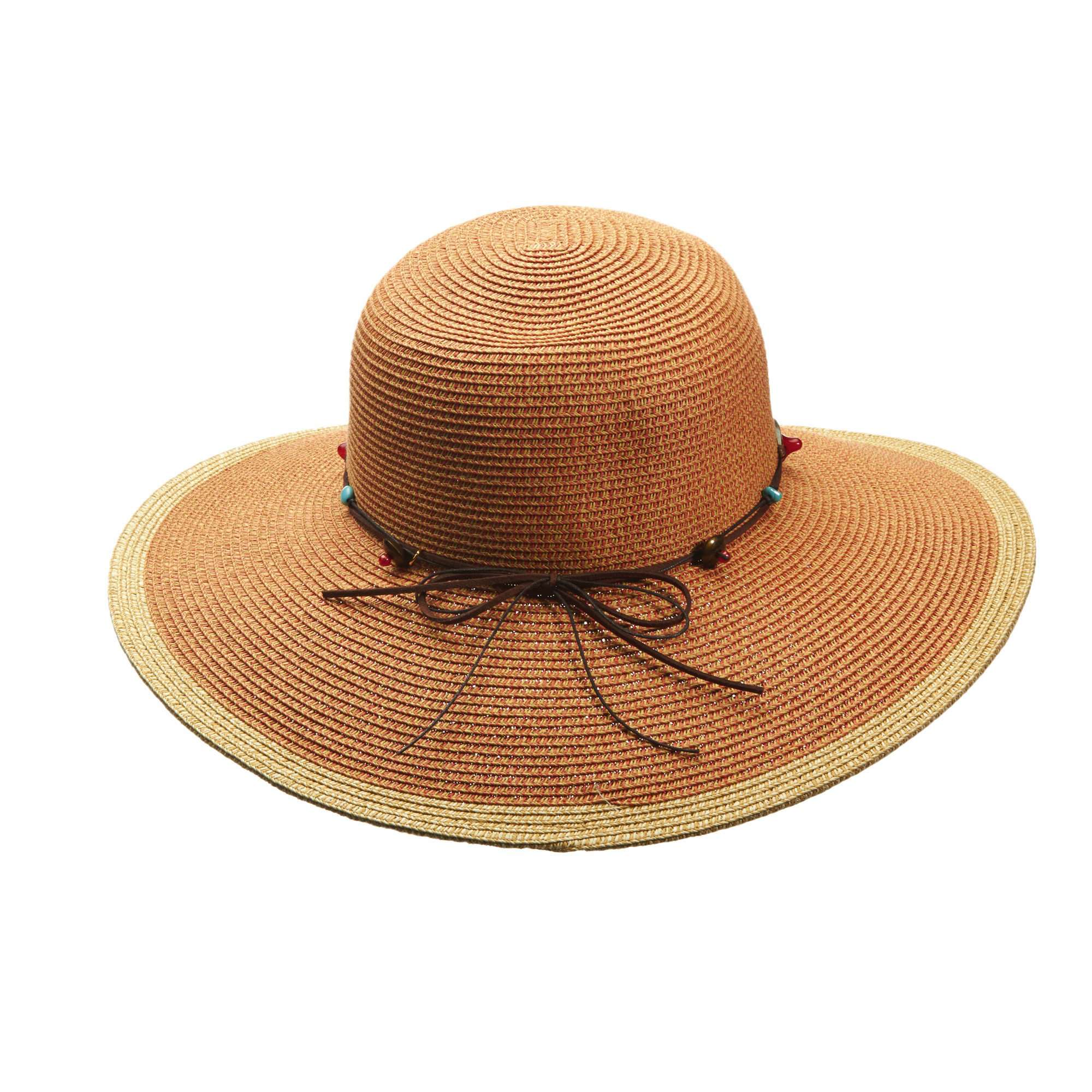 Cappelli Summer Floppy Tribal Accents Wide Brim Sun Hat Cappelli Straworld    