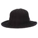 Cable Knit Cloche - J. Callanan Women's Hats Cloche Callanan Hats LV451-BK Black Medium (57 cm) 
