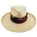 Caliber Palm Teardrop Curled Brim Sun Hat - Biltmore Hats Safari Hat Biltmore Hats    