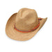 Catalina Cowboy Raffia Hat - Wallaroo Hats Cowboy Hat Wallaroo Hats CATCONT Natural M/L (58 cm) 