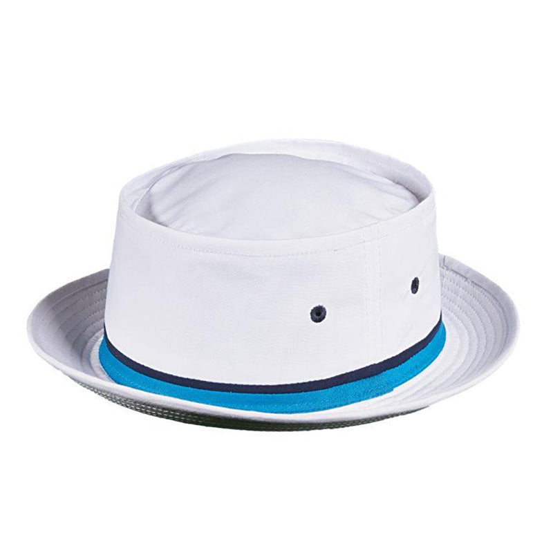 DPC Global Packable Bucket Hat with Snap Brim Bucket Hat Dorfman Hat Co. MSCT998WHS White Small (55 cm) 