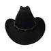 Cattleman Hat-Black Cowboy Hat Great hats by Karen Keith MWWF967BKM M  