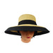 Tiffany Style Two Tone Summer Hat - Karen Keith Hats Wide Brim Hat Great hats by Karen Keith    