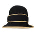 Slanted Brim Cloche for Petite Heads - JSA Women's Hats Cloche Jeanne Simmons    