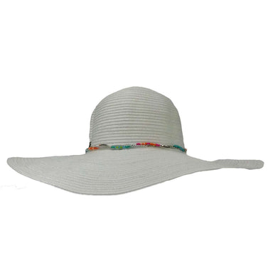 Floppy Hat with Bead and Chain Band Floppy Hat Cappelli Straworld    