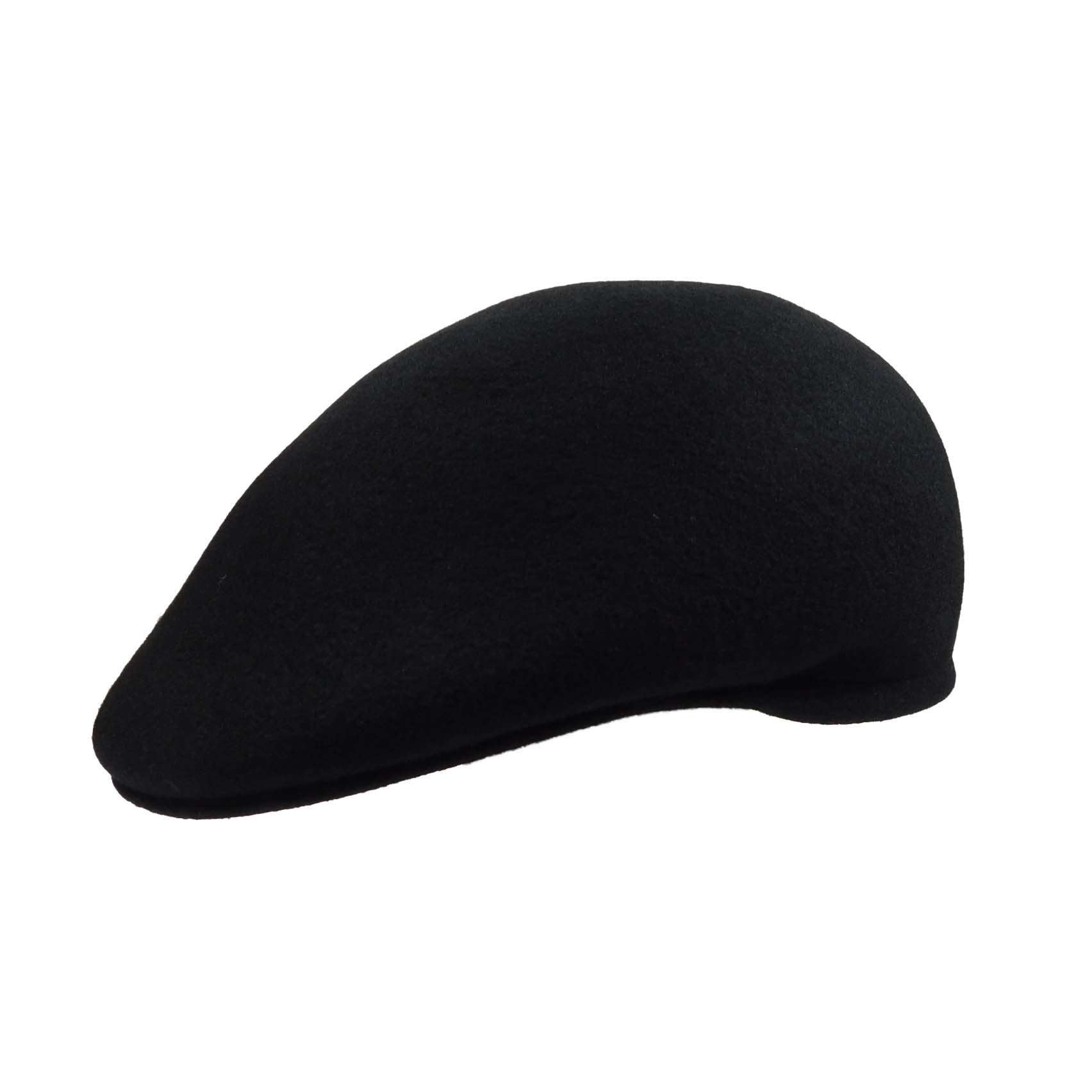 Wool Felt Ascot - Karen Keith Hats Flat Cap Great hats by Karen Keith MWWF951BKM Black M 