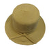 Big Brim Hat with Box Crown Wide Brim Hat Jeanne Simmons WSPS670TN Tan  
