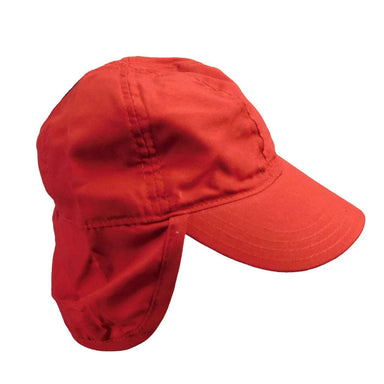 Microfiber Flap Cap - Scala Hats for Kids Cap Scala Hats SK70RD Red  