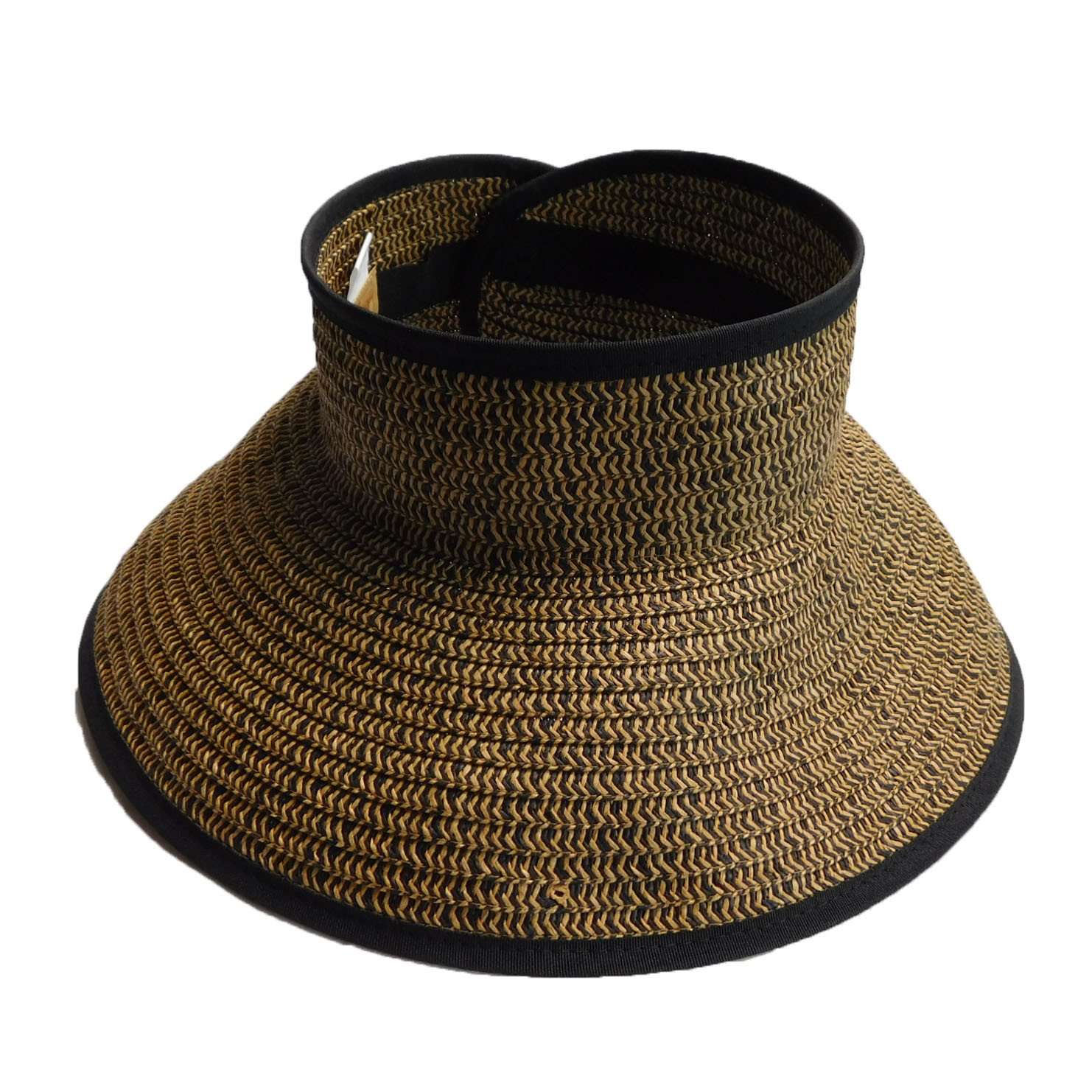 Tropical Trends Wrap-Around Sun Visor Hat Visor Cap Dorfman Hat Co.    