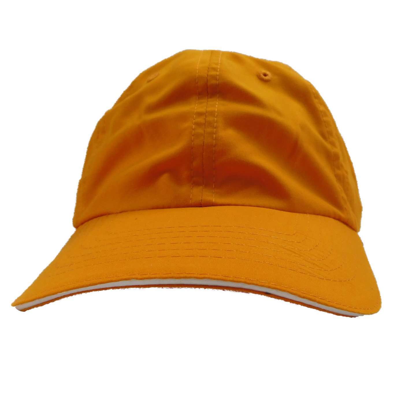 Tropical Trends Sandwiched Cap Cap Dorfman Hat Co. C0003OR Orange  