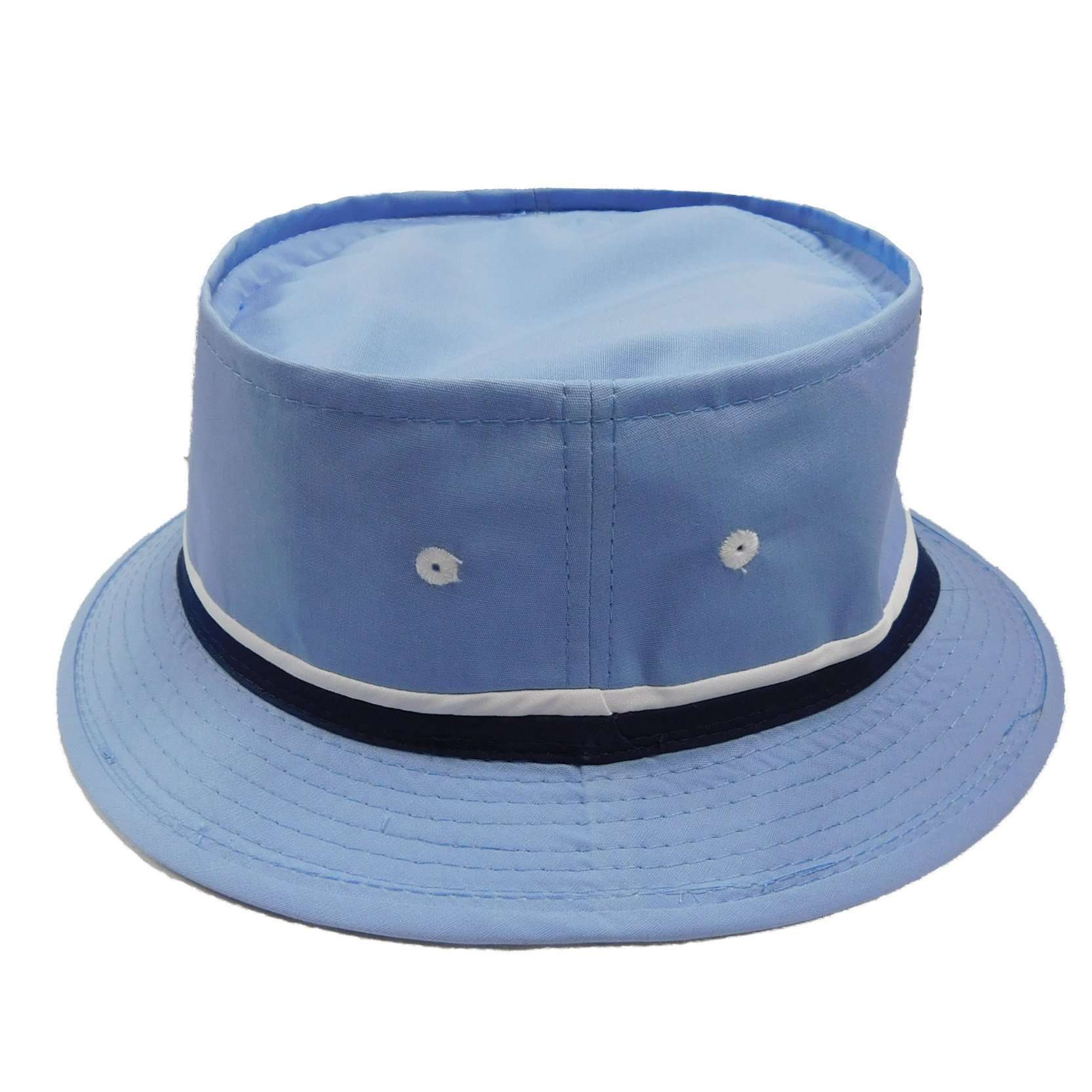 DPC Global Packable Bucket Hat with Snap Brim Bucket Hat Dorfman Hat Co. 830KS-Blue1 Light blue Small (55 cm) 