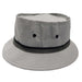 DPC Global Packable Bucket Hat with Snap Brim Bucket Hat Dorfman Hat Co.    