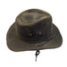 Weathered Cotton Outback Hat, Small to 3XL Size - DPC Headwear Safari Hat Dorfman Hat Co.    