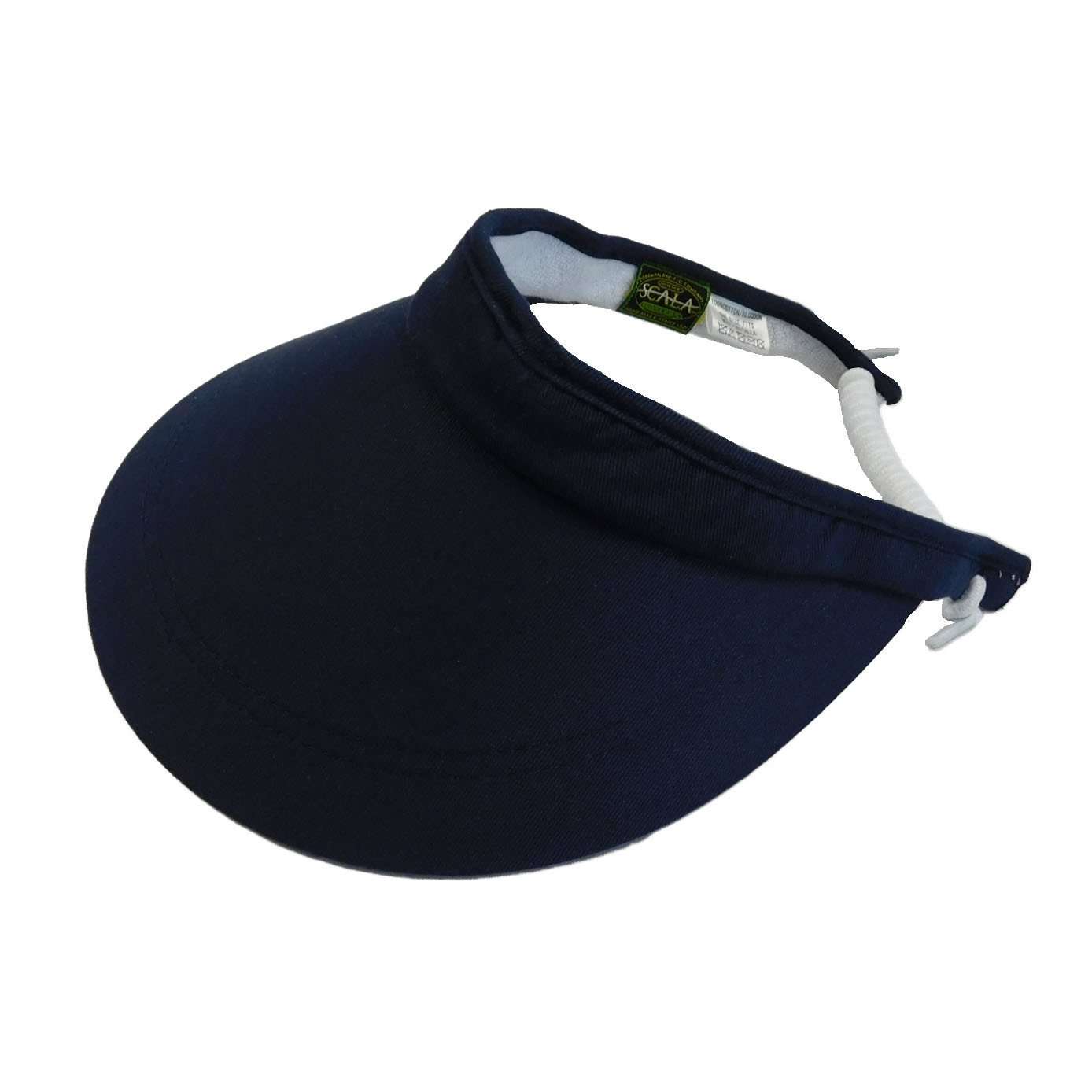 Pro Golf Cotton Sun Visor - Cappelli Hats Visor Cap Scala Hats    