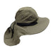 Large Bill Flap Cap - Milani Hats Cap Milani Hats F006-OL Olive OS (56-60 cm) 