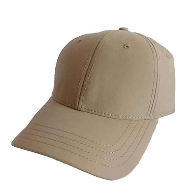 Pro Golf Soakable Baseball Cap - Scala Hats for Men Cap Scala Hats bc305ST Stone  