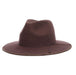 Finlay Felt Hat with Bound Wide Brim - Stacy Adams Hat Safari Hat Stacy Adams Hats    