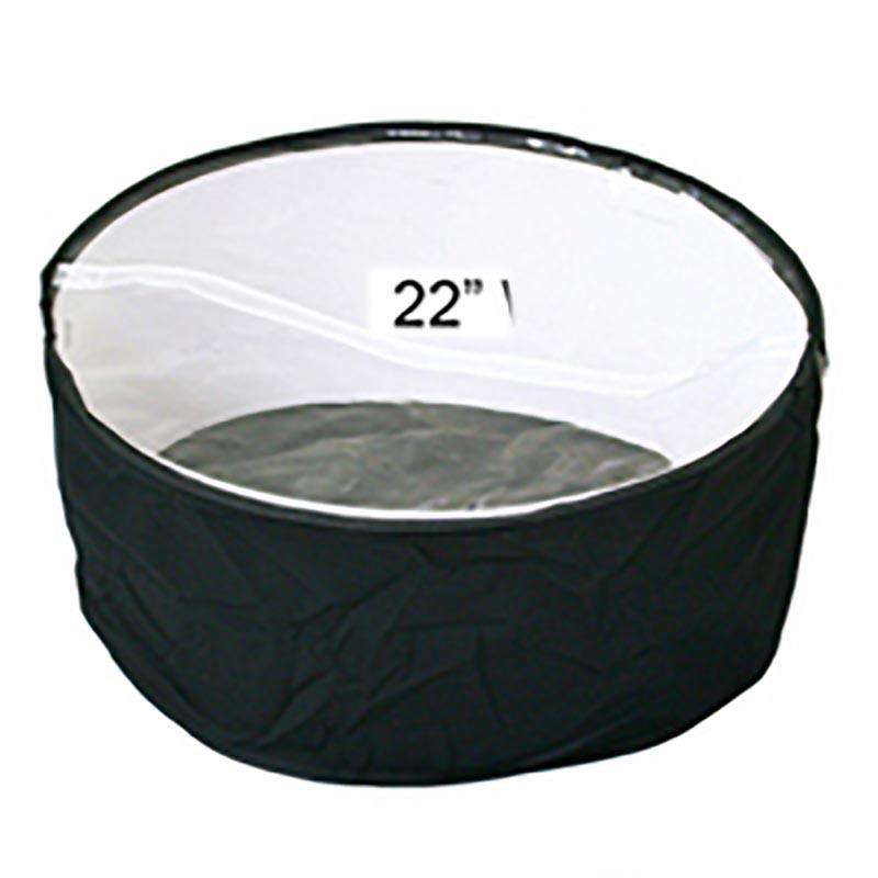 Hat Box - Collapsible Fabric Hat Bag Hat box Something Special LA hatbag22 22" Extra Large Fancy Hats  