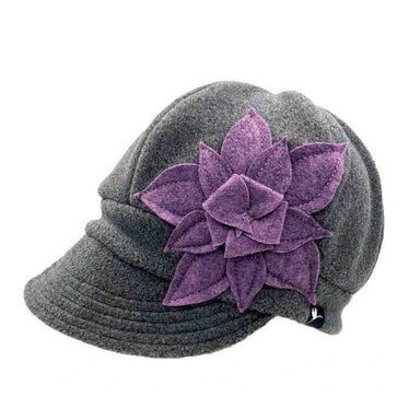 Fleece Winter Cap for Healing - Flipside Hats Cap Flipside Hats H014-008 Grey OS (56-58 cm) 
