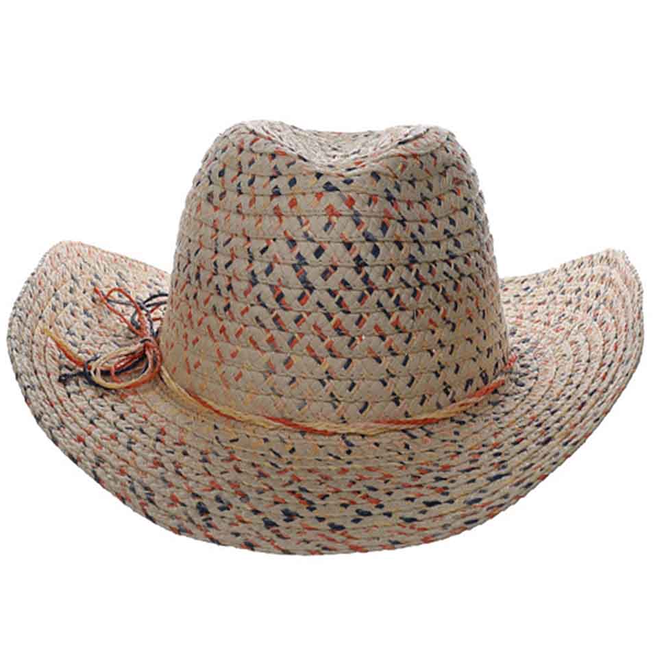 Multi Color Shapeable Brim Western Hat - Cappelli Straworld Cowboy Hat Cappelli Straworld CSW415-NVY Navy  