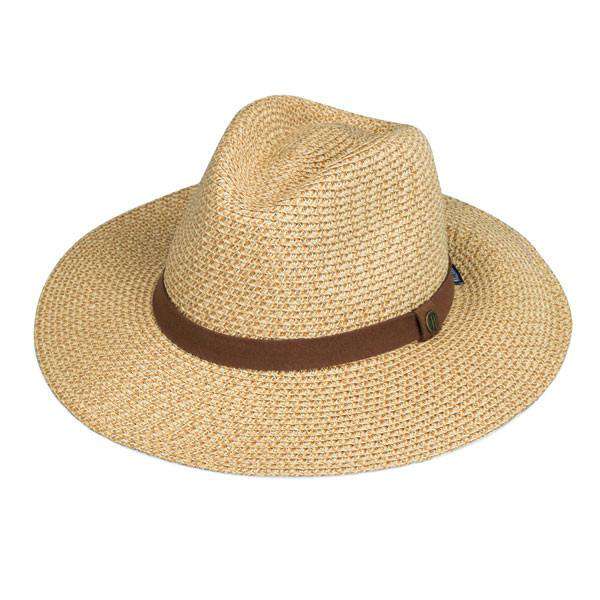 Outback Wide Brim Golf Hat - Wallaroo Hats Safari Hat Wallaroo Hats MSOUTNTM Natural M/L 