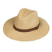 Outback Wide Brim Golf Hat - Wallaroo Hats Safari Hat Wallaroo Hats MSOUTNTM Natural M/L 