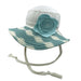 Petite Organic Cotton Stretch Fit Sun Hat with Dyed Brim - Flipside Hats Wide Brim Hat Flipside Hats    