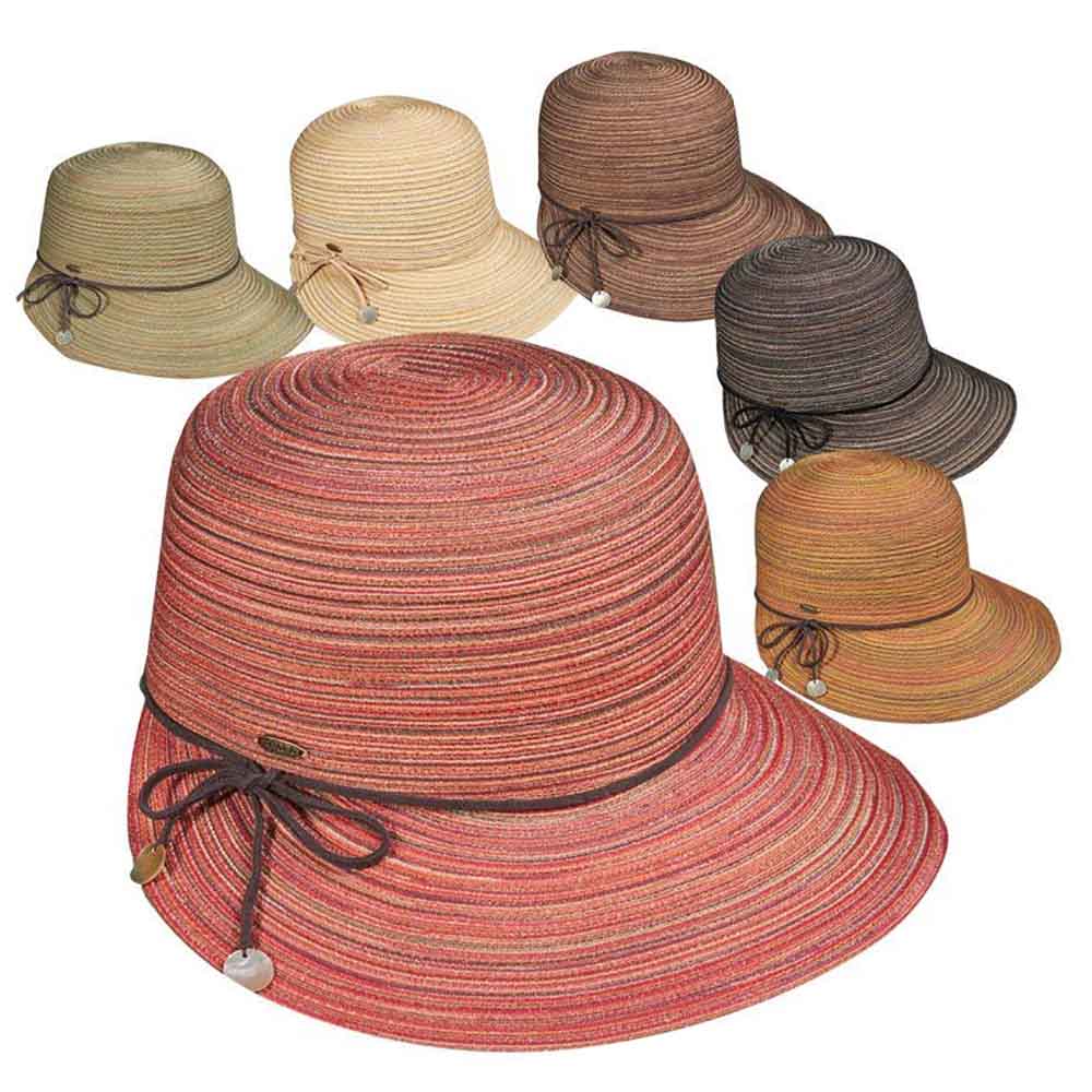 Polybraid Facesaver Cap - Scala Collection Hats Cap Scala Hats LP176 Olive  