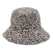 Reversible Velvet Bucket Hat with Animal Print Lining - Adora® Hats Bucket Hat Adora Hats    