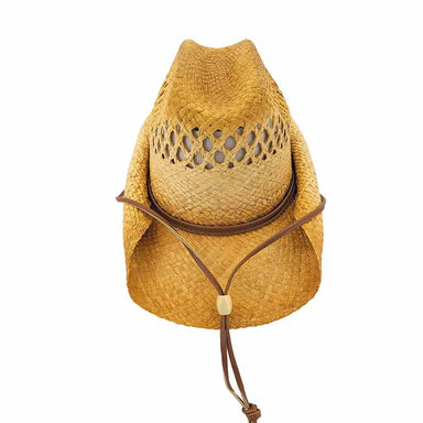 Rolled Brim Straw Cattleman Hat for Small Heads - Karen Keith Hats Cowboy Hat Great hats by Karen Keith RC77D Natural Extra-Small (53 cm) 