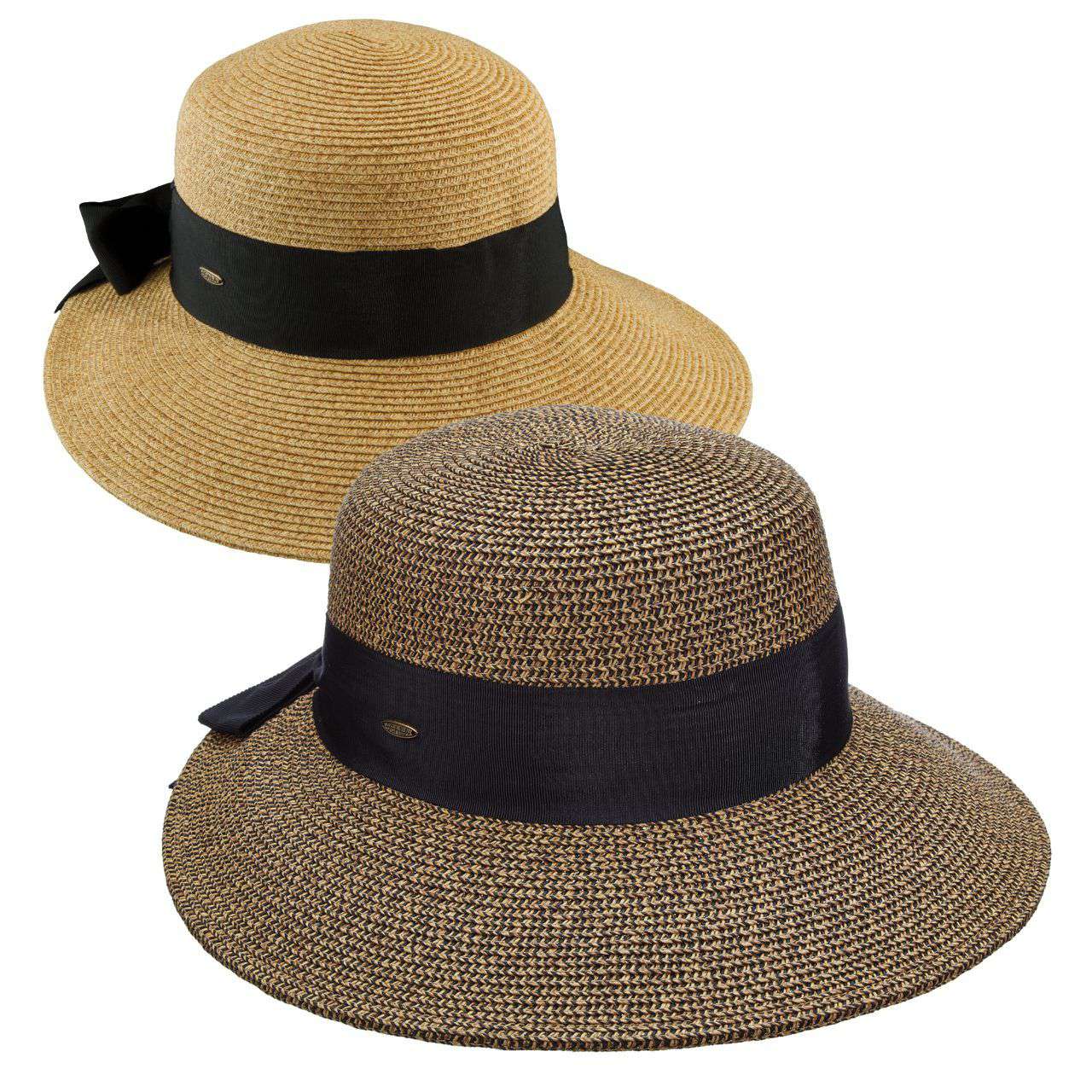 Dimensional Big Brim Sun Hat - Scala Collezione Hats Wide Brim Hat Scala Hats    