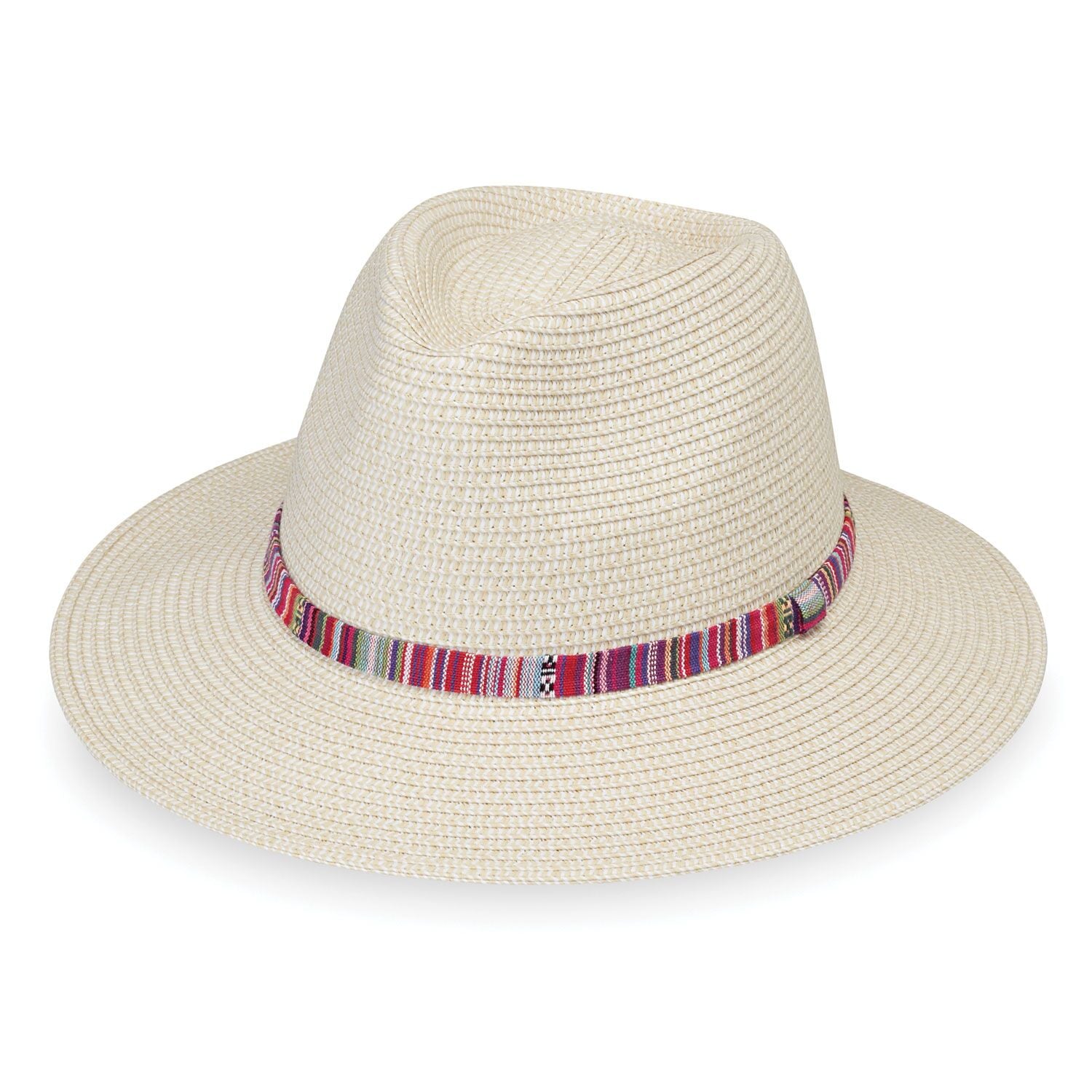 Sedona Safari Hat with Aztec Band - Wallaroo Hats Safari Hat Wallaroo Hats SEDna Natural Medium/Large (58 cm) 