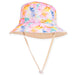 Small Heads Tie Dye Reversible Cotton Bucket Hat - Sunny Dayz™ Bucket Hat Sun N Sand Hats HK407A-L Beige Small (54.5 cm) 