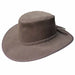 Stroller Soaka Outback Hat for Large Heads - Kakadu Australia Safari Hat Kakadu 7H16GREXX Grey XXL (61 cm) 