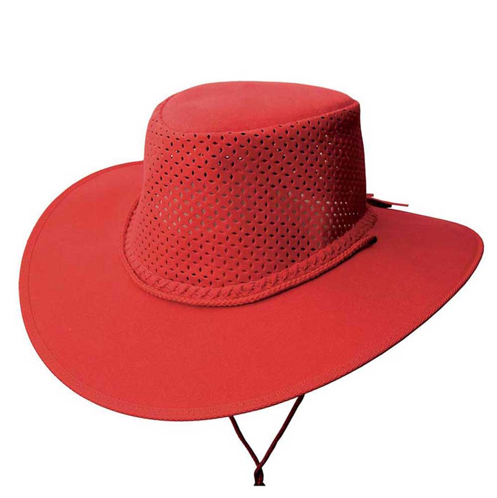 Stroller Soaka Outback Hat for Large Heads - Kakadu Australia Safari Hat Kakadu 7H16REDXX Red XXL (61 cm) 